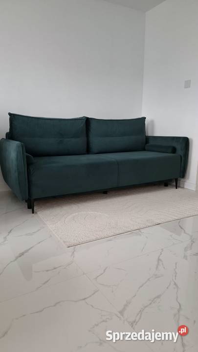 Sofa butelkowa zieleń dolnośląskie Zagrodno