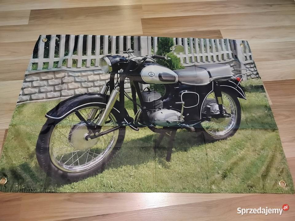 Baner plakat mz TS 125150250 es etz trophy Gniezno