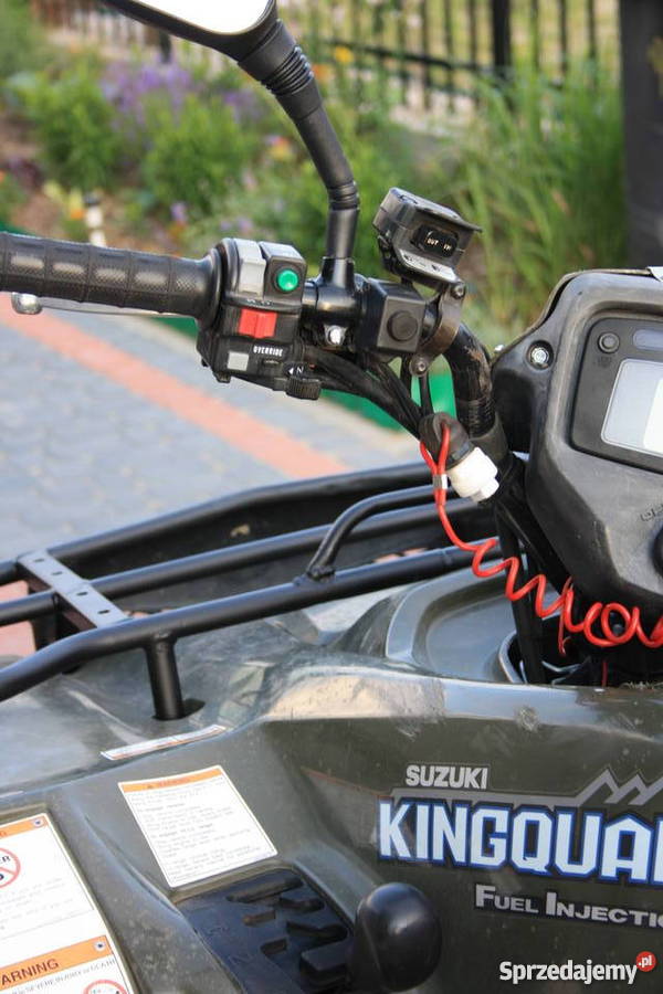 SUZUKI KINGQUAD 450 SPRZEDAM ZAMIENIĘ bagażnik Świętajno