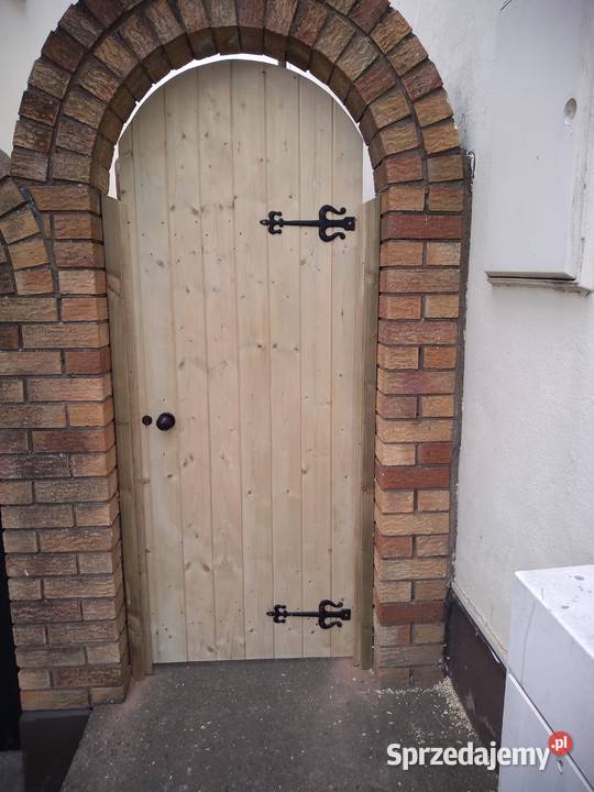 Drzwi Drewniane do Budynków Gospodarczych pomorskie Ząbrowo sprzedam