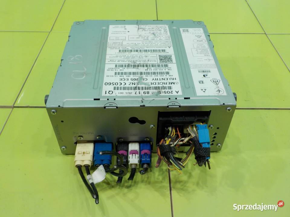 MERCEDES C W205 15r SEDAN 4D radio CD Suków