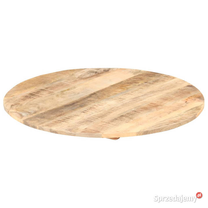 Blat stołu lite drewno mango okrągły 1516 mm 40 Blaty