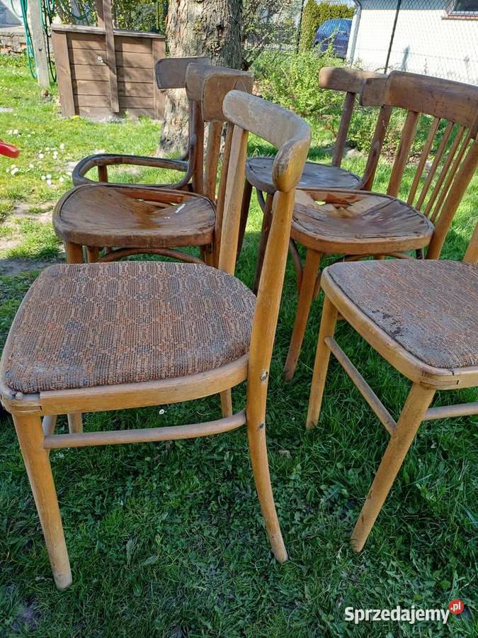 Stare krzesla PRL Meble Lublin