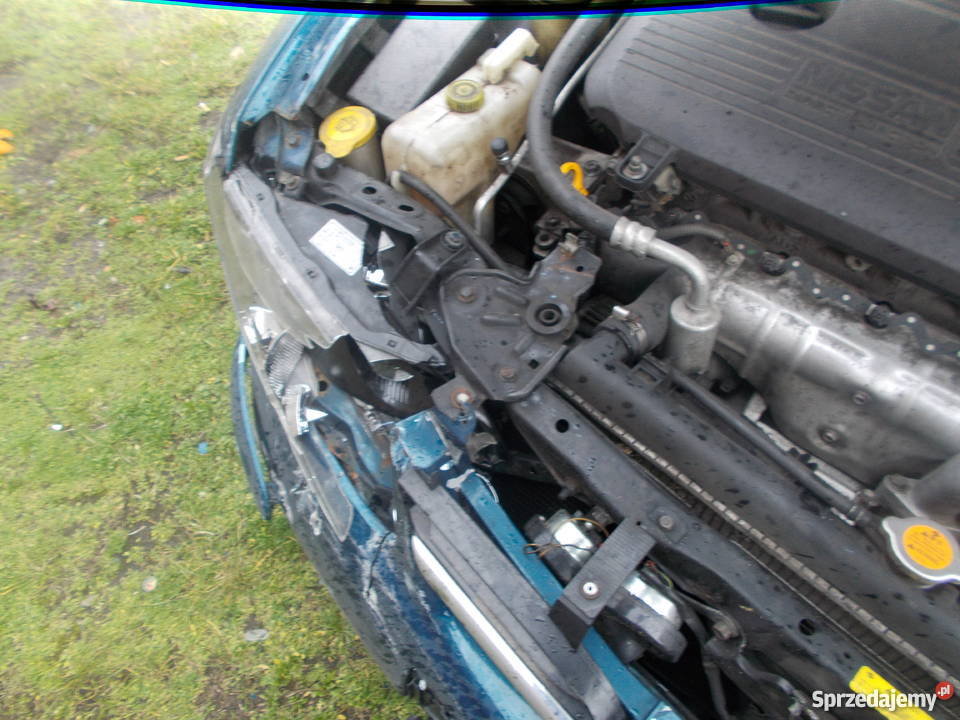 nissan almera n16 uszkodzony aluminiowe felgi Szczecin