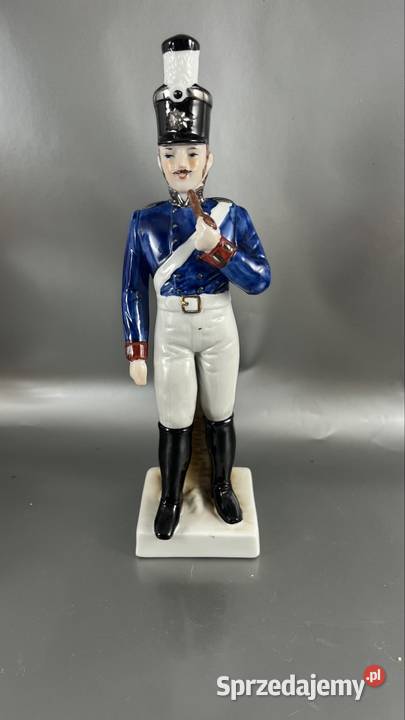 Porcelanowa figurka żołnierza Zielona Góra