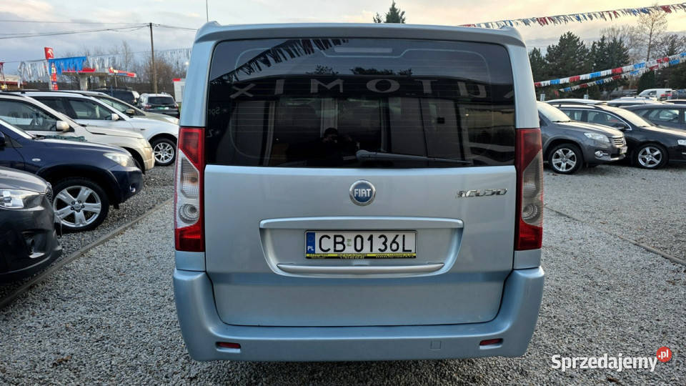 Fiat Scudo LONG20HDI 120PanoramaWelur Rok produkcji 2007 Świdnica