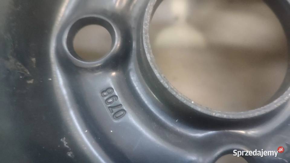 DBA206 FELGA STALOWA 4X100 55JX14 ET49 CORSA Opony i felgi Włoszczowa sprzedam