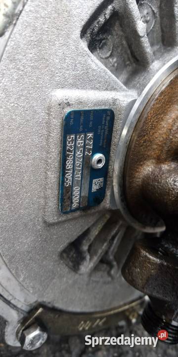 MAN D0836 220 Turbosprężarka K272 53279887055 ciężarowe opolskie Rzędowice