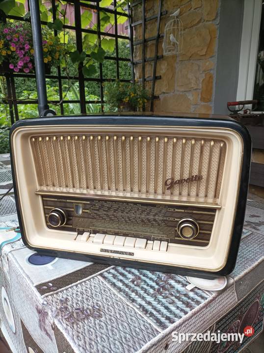 Telefunken Gavotte 9 niemieckie radio lampowe mazowieckie Płock