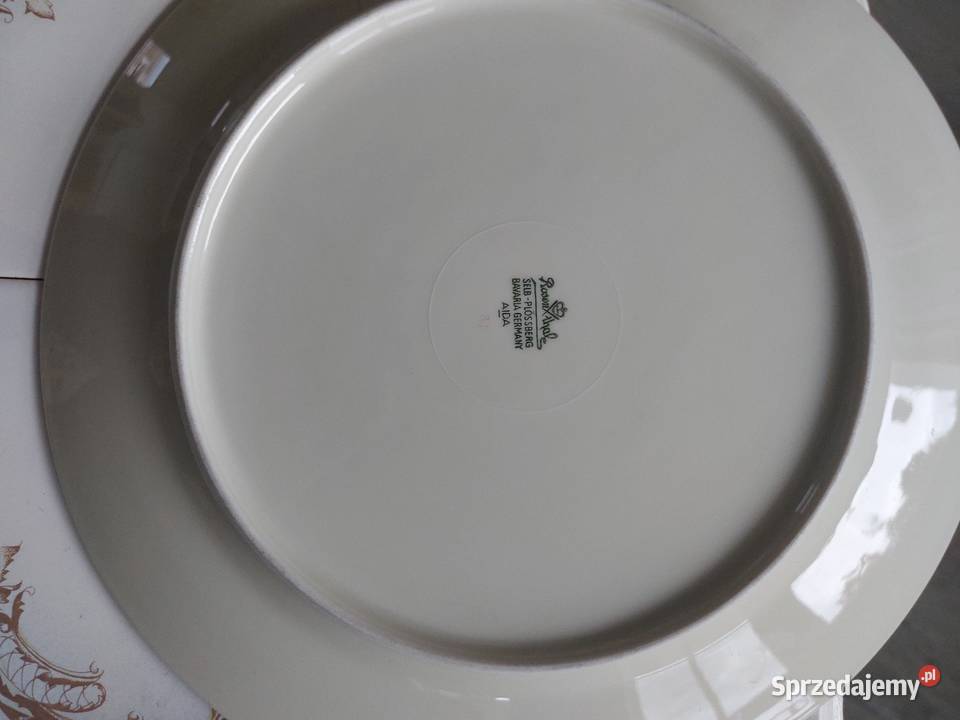 Porcelanowy talerz Rosenthal Wałbrzych