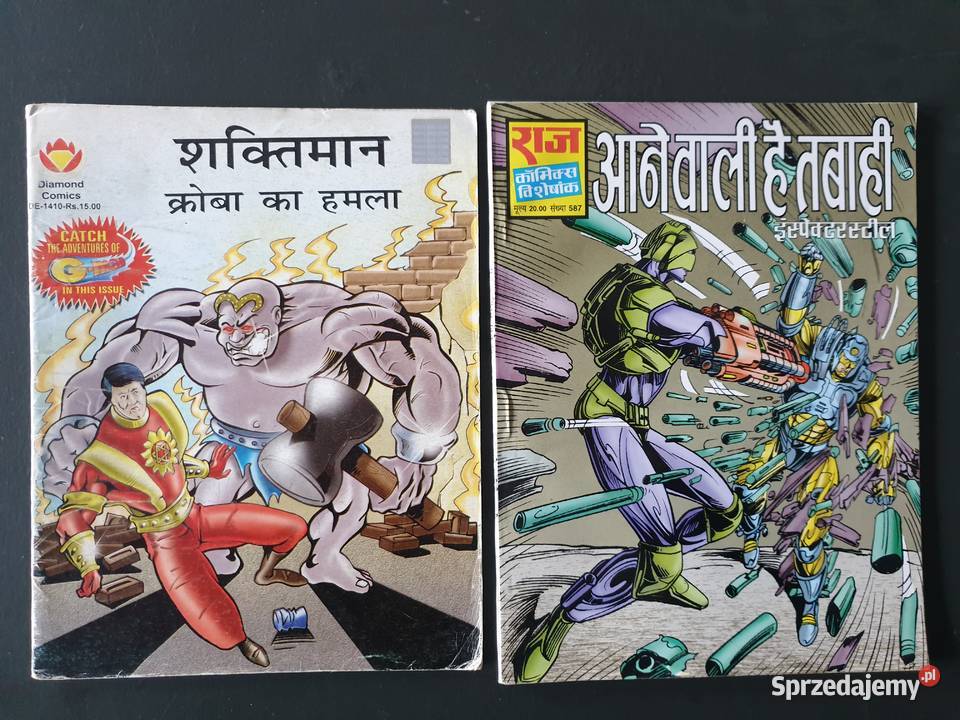 2 Hinduskie Komiksy Superbohaterskie
