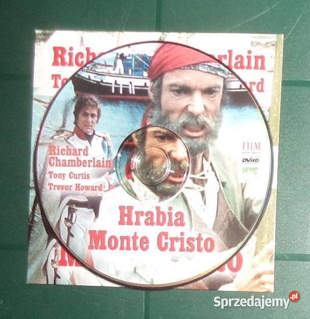 Richard Chamberlain Hrabia Monte Cristo DVD 2008 podkarpackie