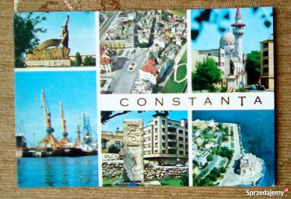 KONSTANCA MIASTO PORTOWE MORZEM CZARNYM Piszczac