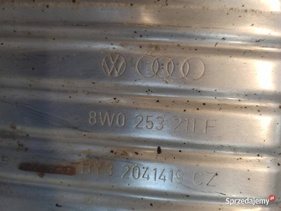 TŁUMIK ŚRODKOWY WYDECH AUDI A5 8W 14 8W0253211F