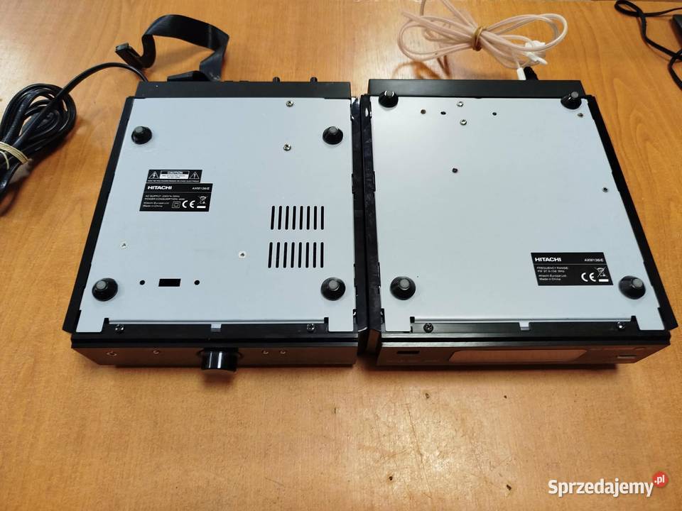 Mikro wieża Hitachi AXM136IE USB CD FM RDS Pilot Elbląg
