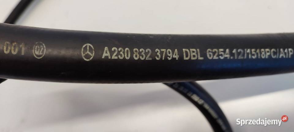 MERCEDES SL R230 RURA PRZEWÓD WODY A2308323794 osobowe sprzedam