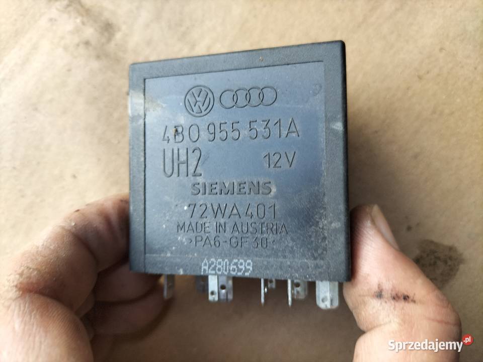PRZEKAŹNIK 377 4B0955531A AUDI VW Przekaźniki Kamień-Kolonia