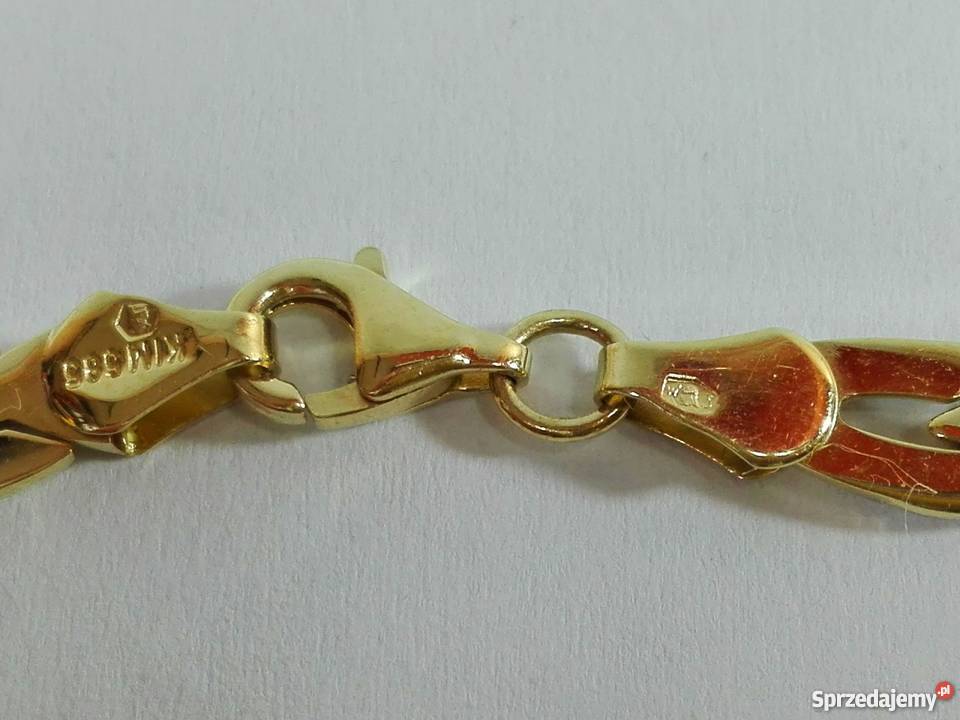 Złoty naszyjnik p585 podlaskie Białystok