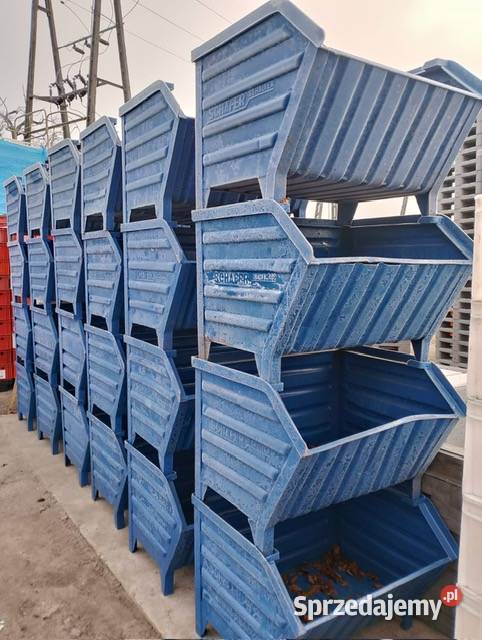 Pojemnik magazynowy metalowy z blachy stalowej Głogówko