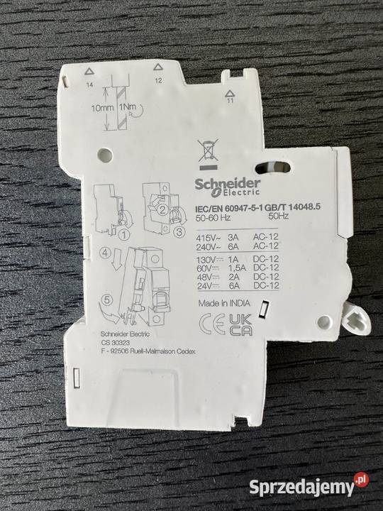 Styk pomocniczy iOF 1 CO A9A26904 Schneider