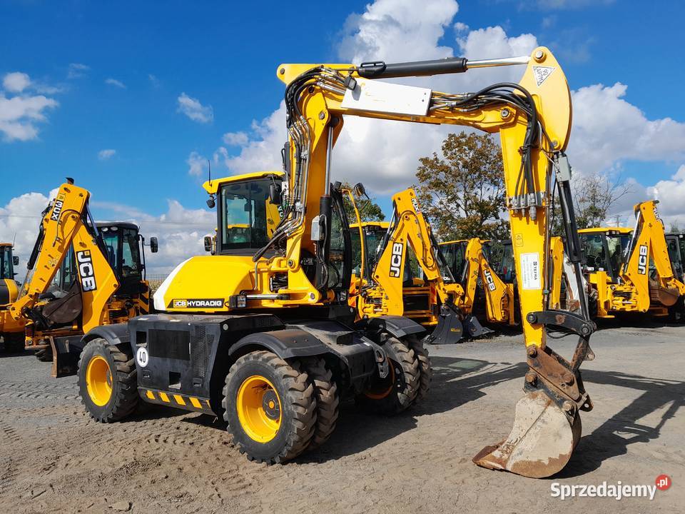 JCB HYDRADIG 110W 2017R KOPARKA KOŁOWA TEREX Krotoszyn