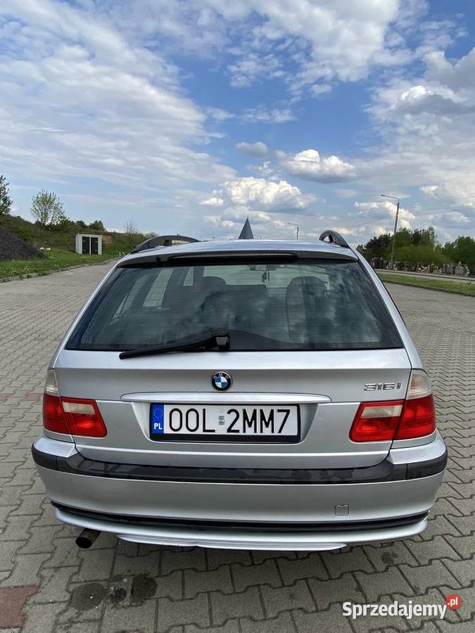 Bmw e46 316i 2003 skóry automat okazja Kłobuck