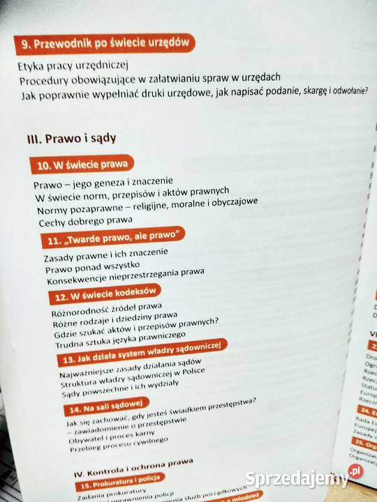 wiedza o społeczeństwie powtórka pwn Antykwariat Warszawa