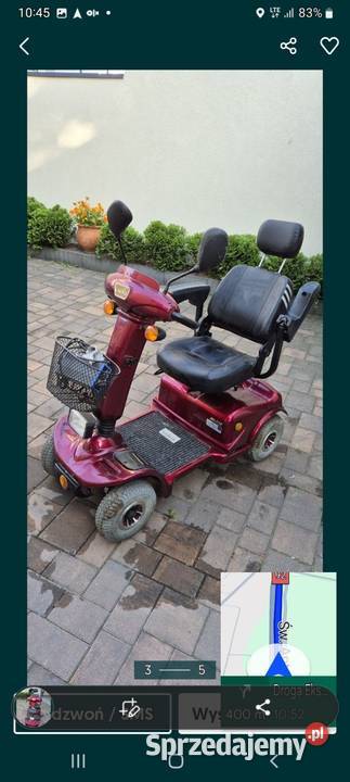 Skuter inwalidzki elektryczny Karma Śrem
