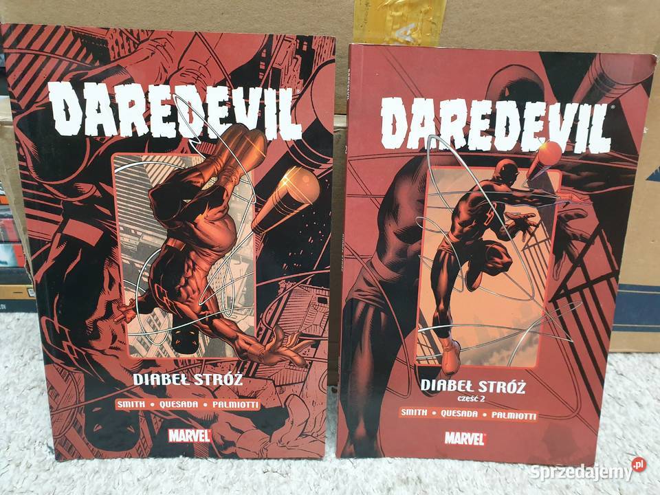 Daredevil Diabeł Stróż tom1 i 2 komplet kredowy papier  pomorskie