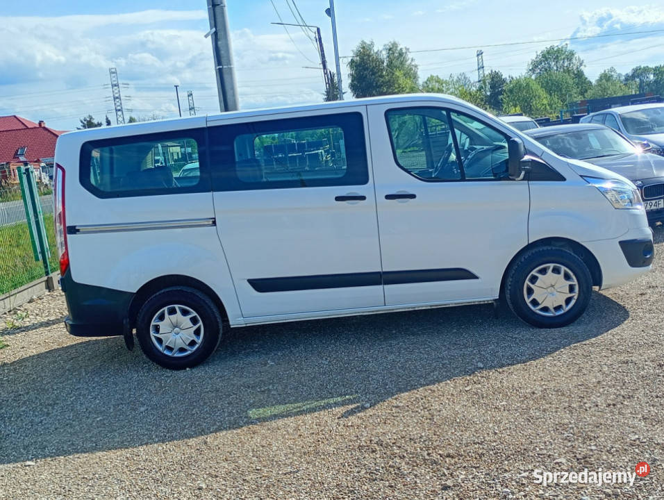 Ford Transit Custom 9osóbowy ładny I 2012 centralny zamek Transit  Custom śląskie Chełm Śląski
