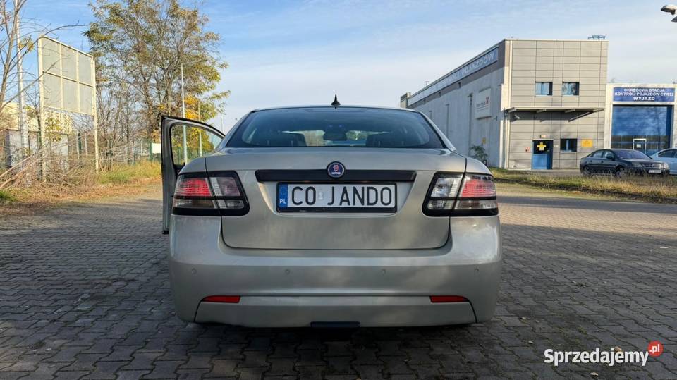 Saab 93 20t 2008roku FWD podgrzewane fotele