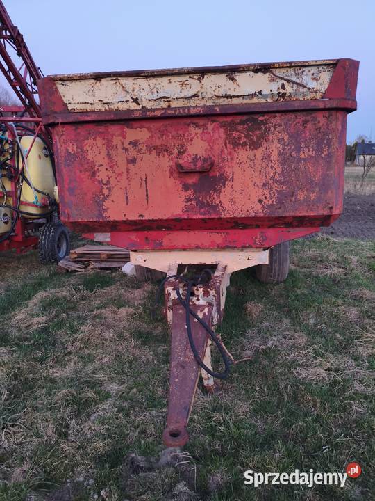 przyczepa wywrotka skorupa 8t Sadowne