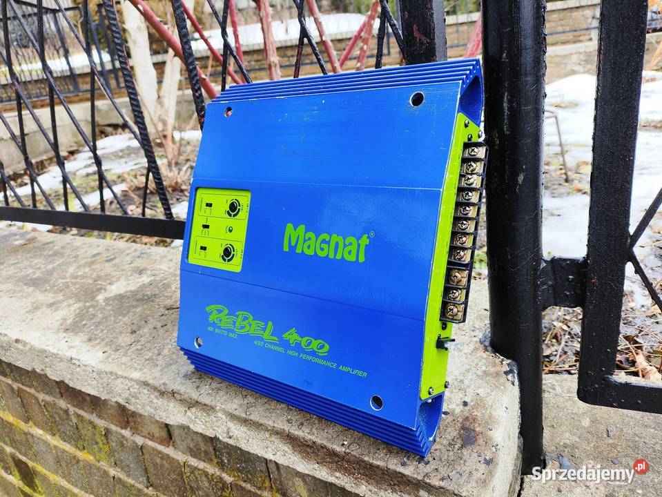 Wzmacniacz samochodowy 4 kanałowy Magnat ReBel