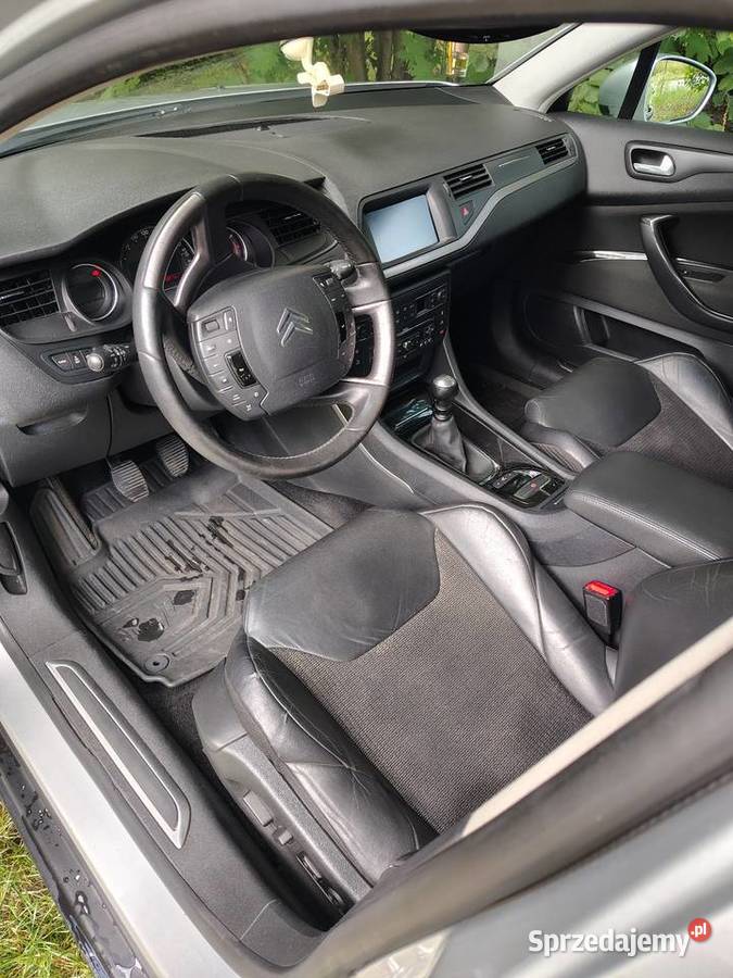 Citroen C5 kombi benzyna 16 hak klima skóra relingi dachowe Katowice