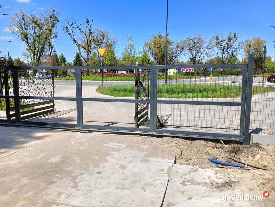 Brama Przesuwna panel fi5 800m łódzkie Bełchatów