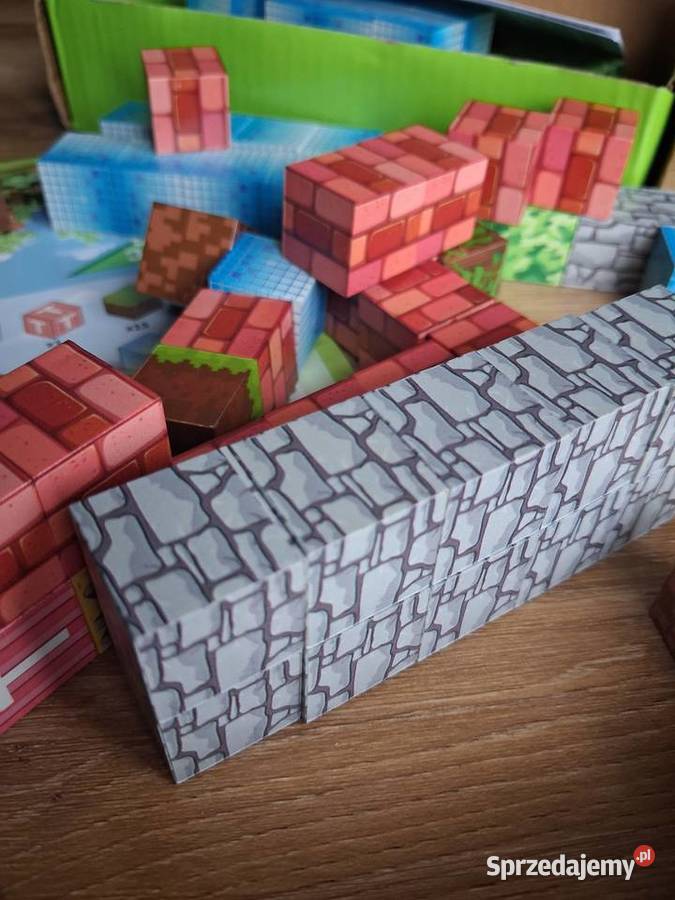 Klocki Magnetyczne Minecraft 100 Nowe Lublin