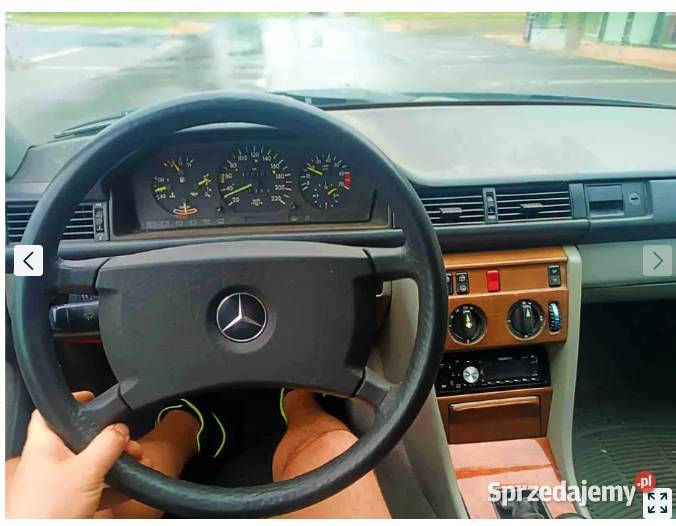 Klasyk w124 Mercedes 23 BENZYNA GAZ 87