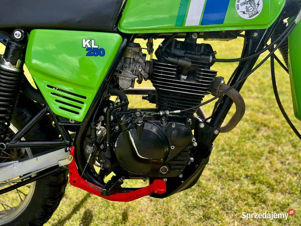 Kawasaki KL 250 Rok produkcji 1980 zachodniopomorskie Szczecin