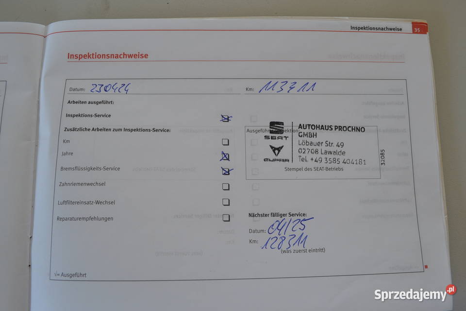 Seat Altea z Niemiec OPŁACONA 43 Zgorzelec
