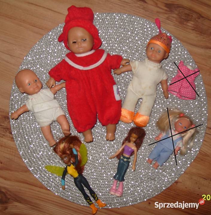 3 x Lalka bobasek 2 Polly Pocket Rawicz sprzedam
