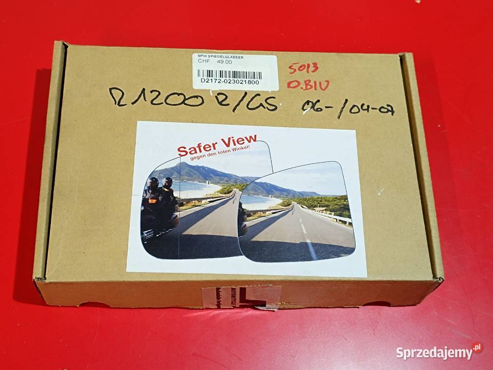 BMW R1200GS R1200R R 1200 GS LUSTERKO WSTECZNE Wrocław