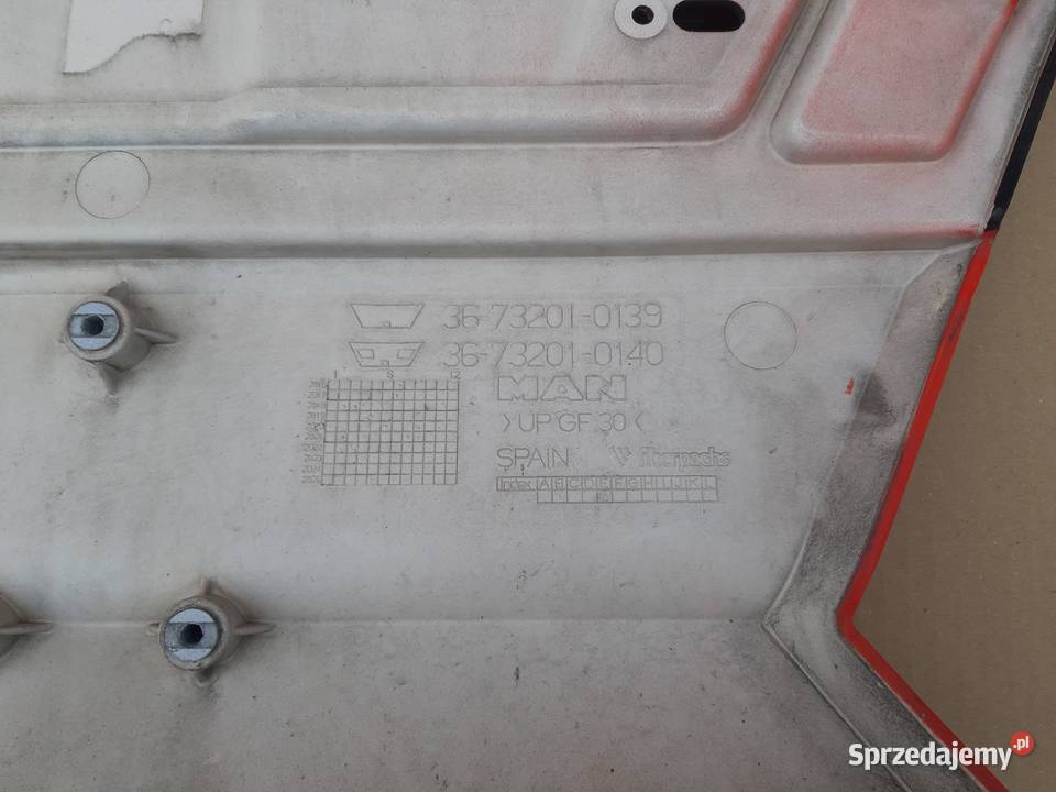 MAN LIONS CITY AUTOBUS ATRAPA MASKA GRILL PRZÓD Motoryzacja Trzciel