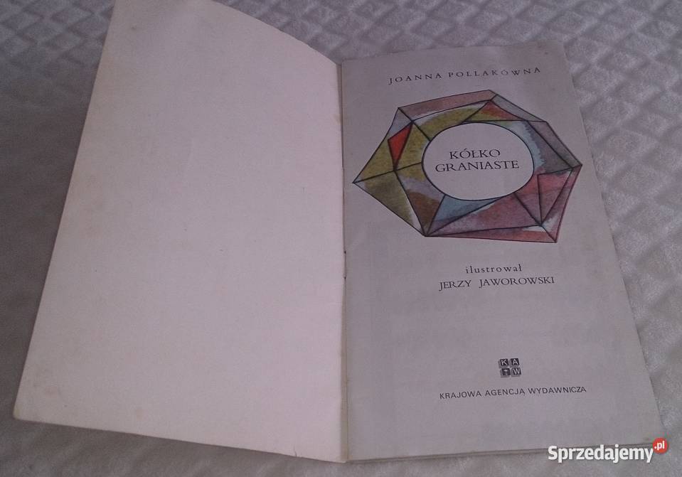 Joanna Pollakówna Kółko graniaste Książka Rok wydania 1975 Książki dla dzieci Czeladź