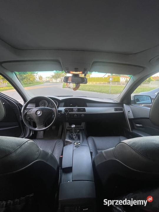 BMW E61 523i światła przeciwmgielne
