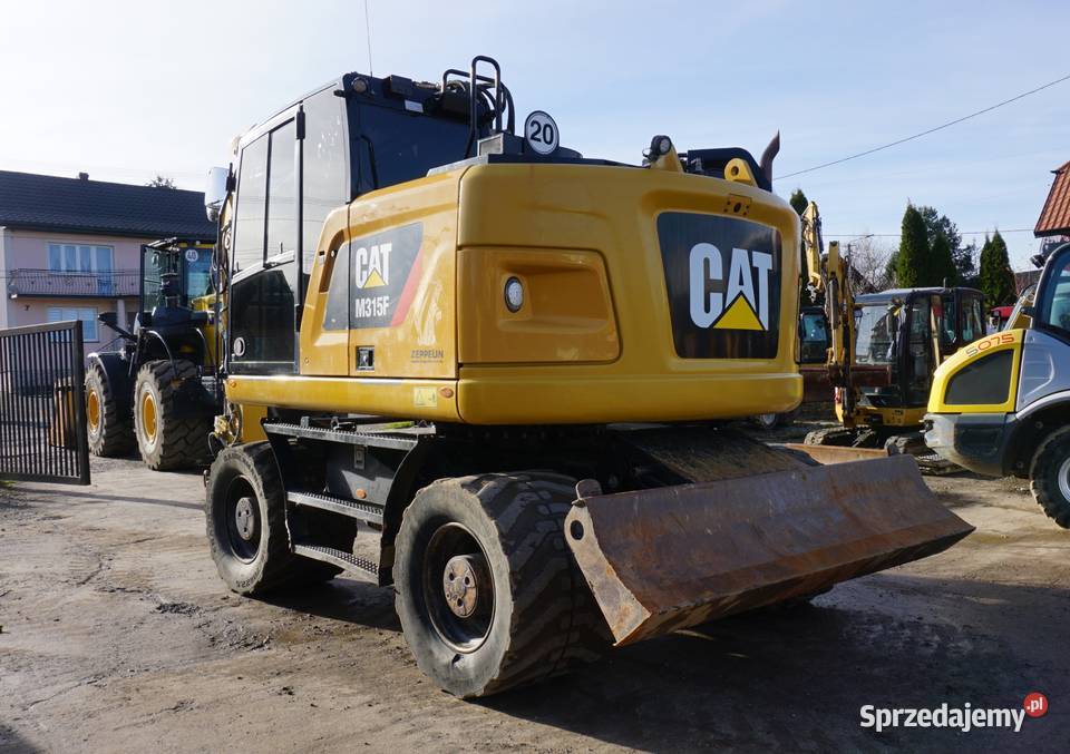 Koparka kołowa CAT M 315 F 2019 nie Jeziorko