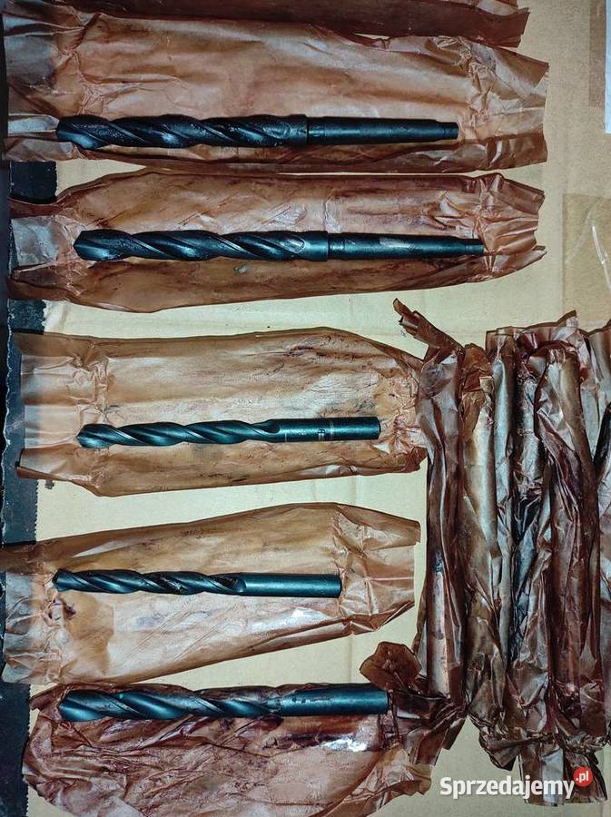 Wiertła do metalu ze stali HSS z chwytem Ostrowiec Świętokrzyski