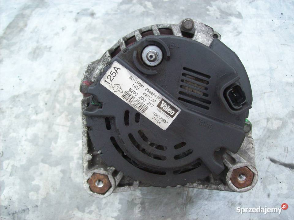 Scenic II 19 DCI Alternator 125A Valeo Mińsk Mazowiecki