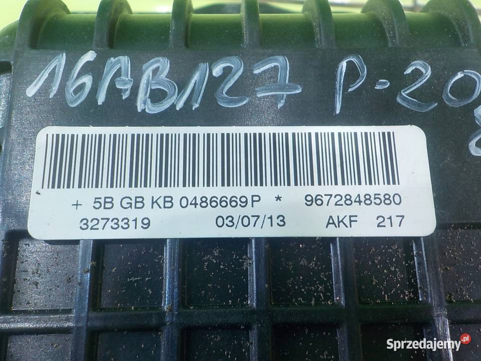 PEUGEOT 208 I 10 VTI 13r HB 5D AIRBAG poduszka mazowieckie Suków