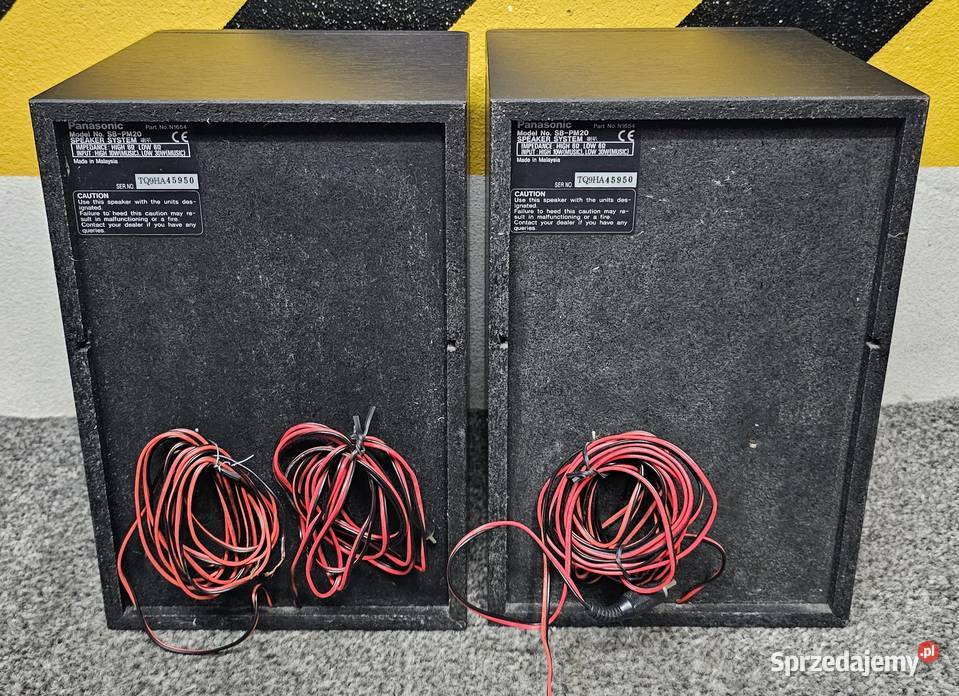 Kolumny stereo Panasonic SBPM20 Ładne wysyłka Słuchawki i głośniki małopolskie Kraków