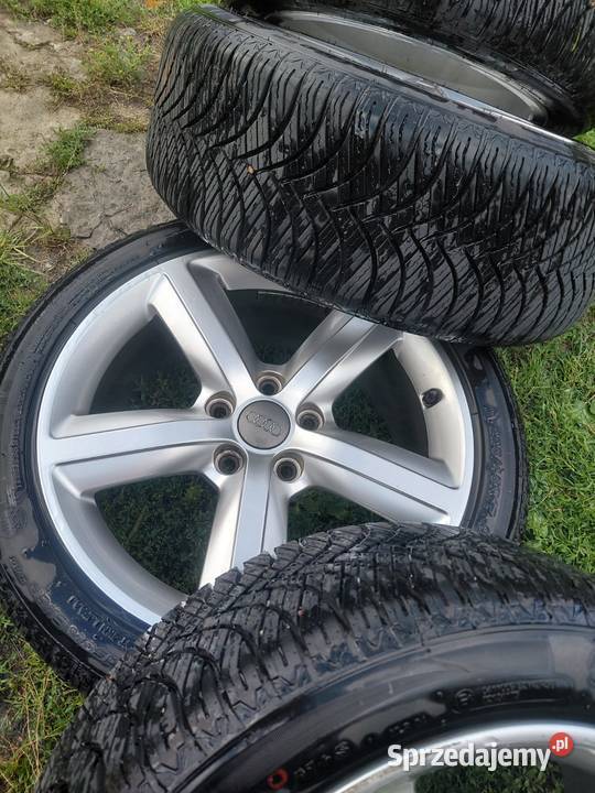 Alufelgi Audi 17 z oponami 5x112 Puławy